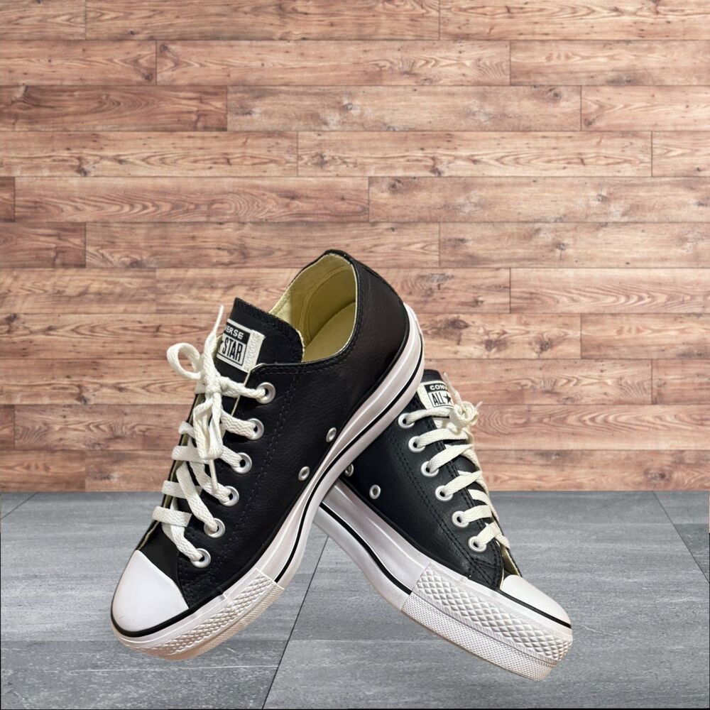 CONVERSE CHUCK TAYLOR ALL STAR PLATFORM LOW TOP SIZE 7.5 WOMENS